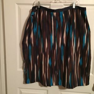Cato, Plus Size, Multi-Color skirt, 22/24
